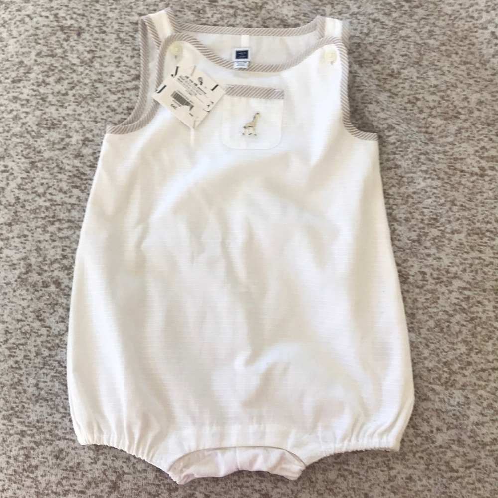 Janie jack giraffe one piece